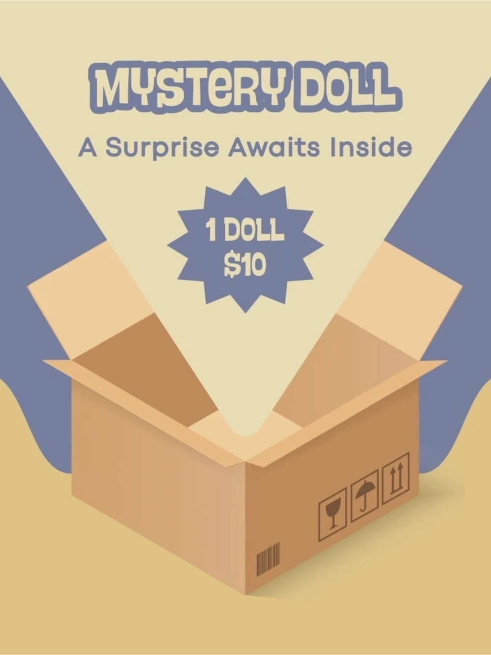 Mystery Doll Surprise Box
